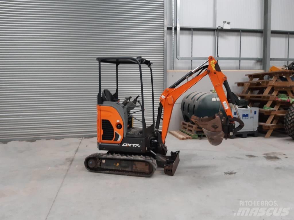 Doosan DX17Z 小型挖掘机
