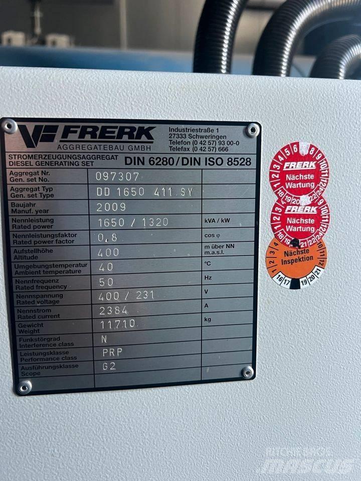 MTU 1650 KVA 柴油发电机