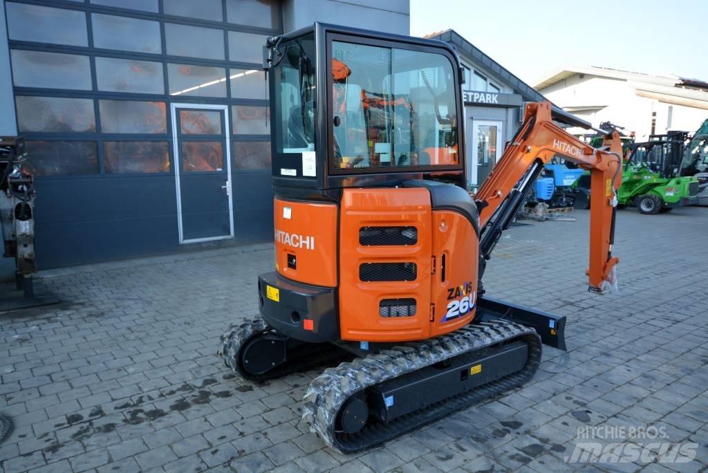 Hitachi ZX 26 U-6 小型挖掘机