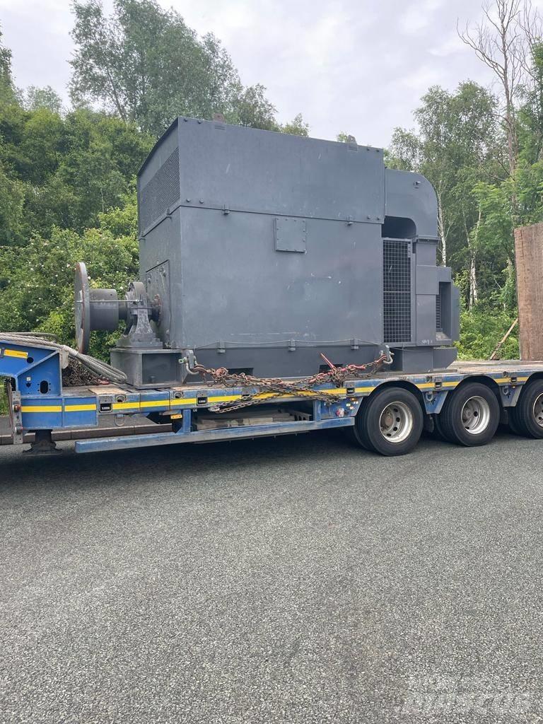  Brush 3100kW Motor 石料回收设备
