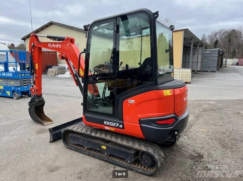 Kubota KX 027 小型挖掘机