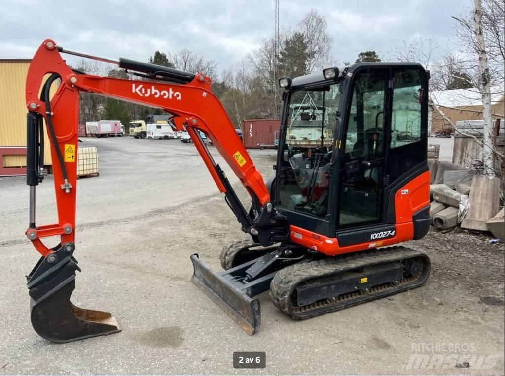 Kubota KX 027 小型挖掘机
