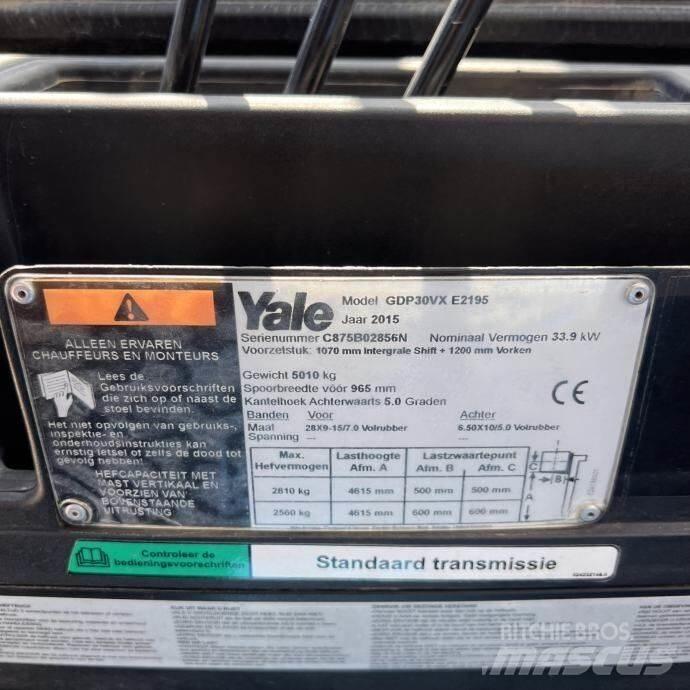 Yale GDP30VX 柴油叉车