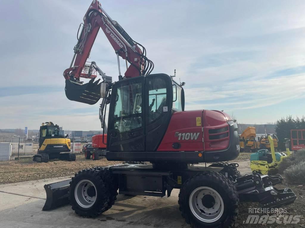 Yanmar B110W 轮式挖掘机
