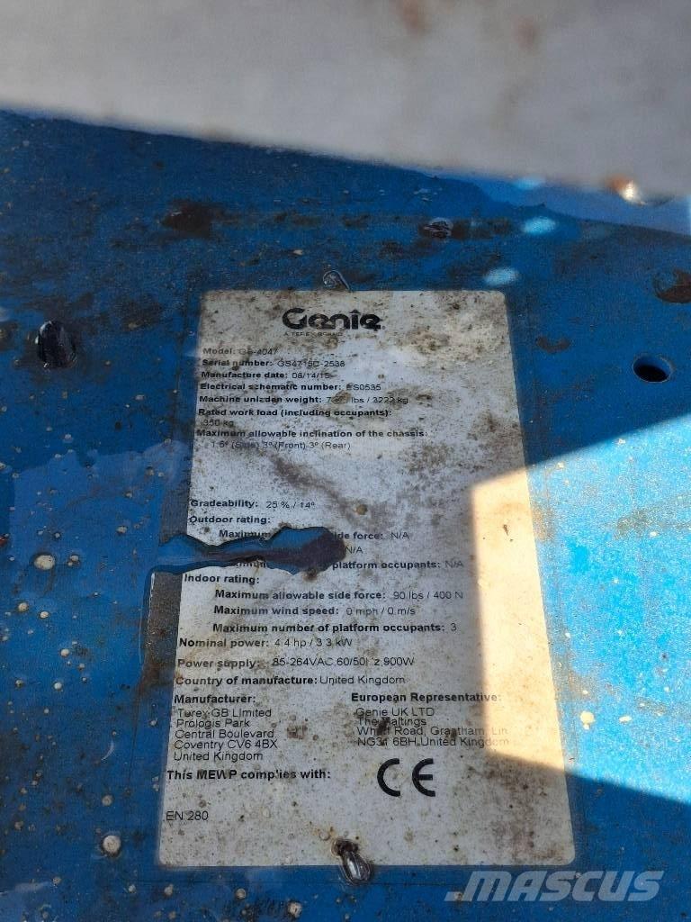 Genie GS4047 剪叉式升降机