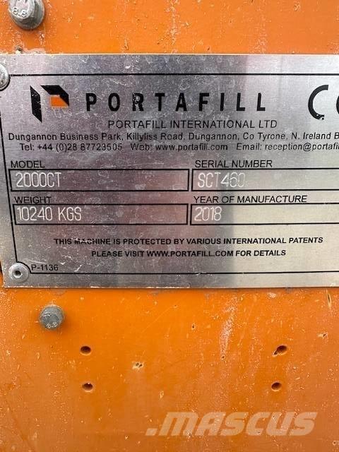Portafill 2000CT 移动式筛分机