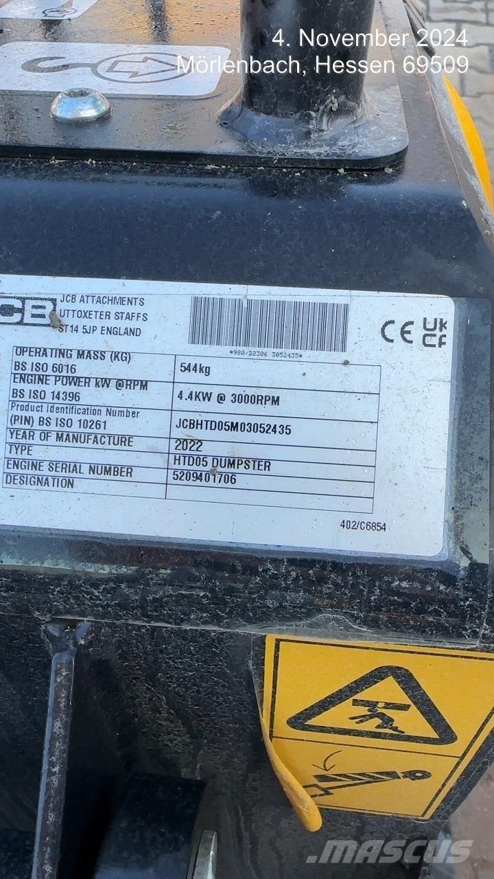 JCB HTD5 翻斗车\公路型自卸车