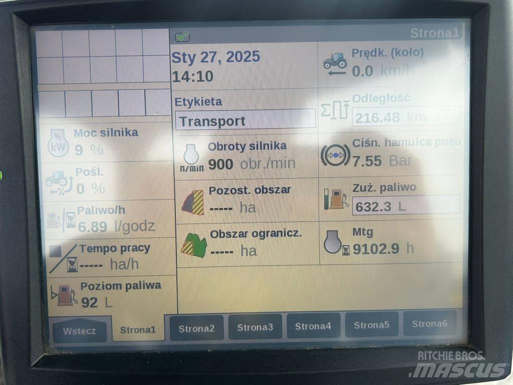 New Holland T 8.350 拖拉机/农用车