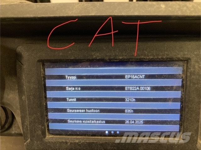 CAT EP 16 ACNT 电动叉车