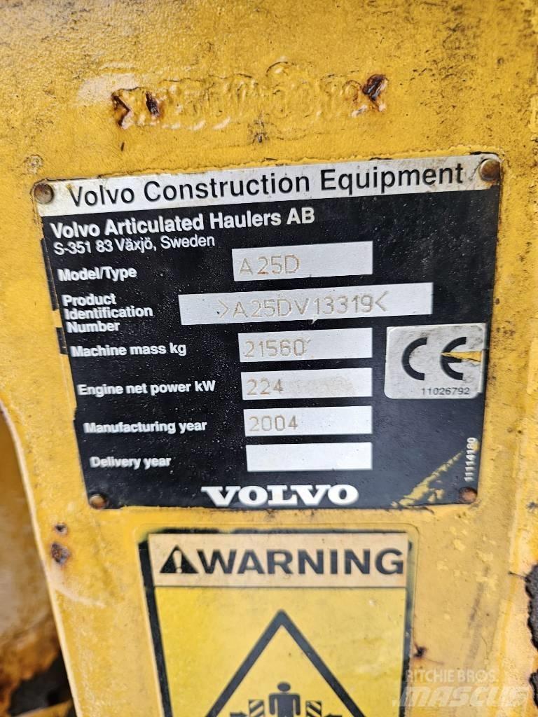 Volvo A25D / a30, a35 铰接式自卸车
