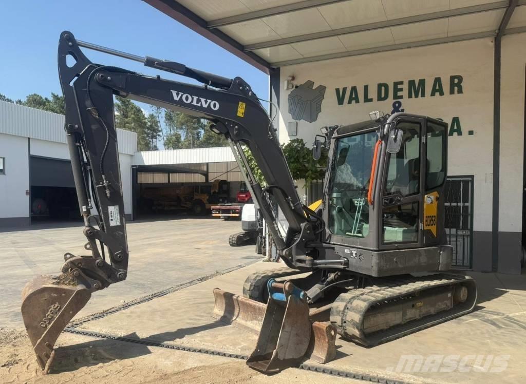 Volvo ECR 58 F 小型挖掘机