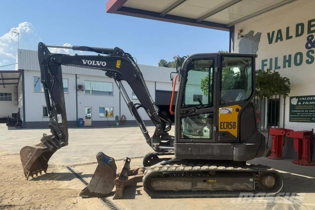 Volvo ECR 58 F 小型挖掘机