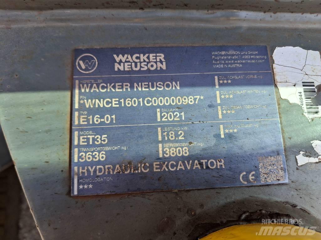 Wacker Neuson ET35 履带挖掘机