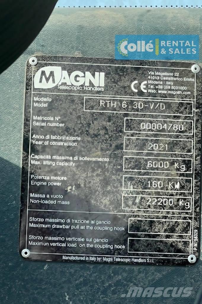 Magni RTH 6.30 | 2021 伸缩臂叉装车|叉装车