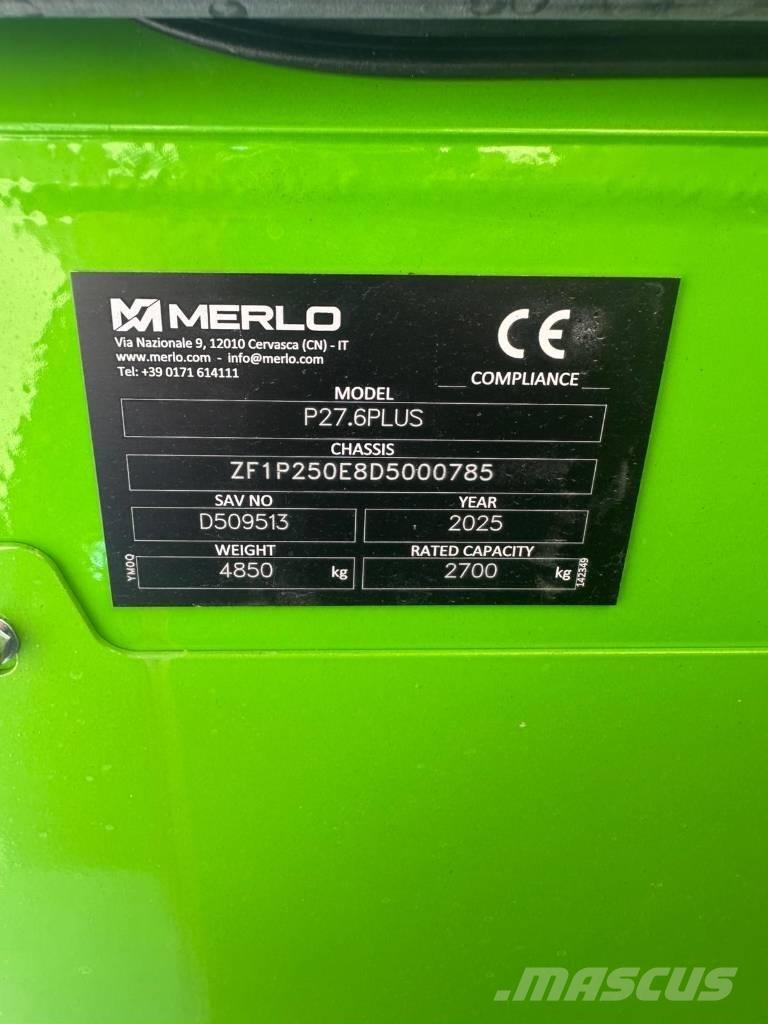 Merlo P 27.6 Plus 伸缩臂叉装车|叉装车