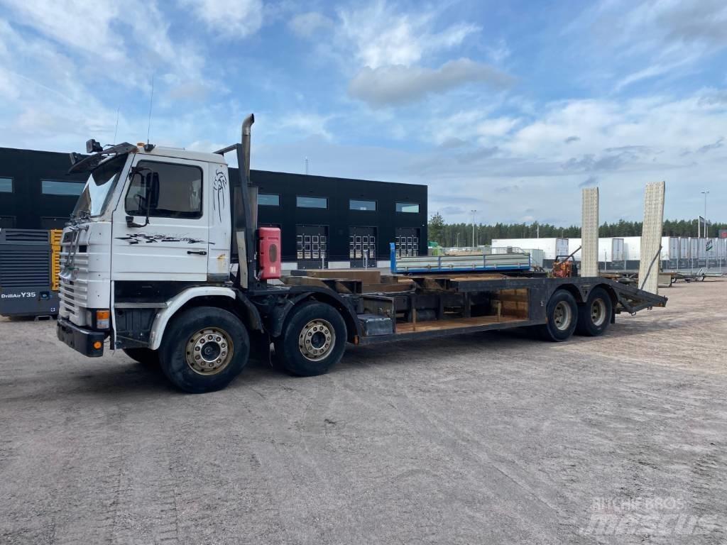 Scania R142H 8X2 平板栏板货车