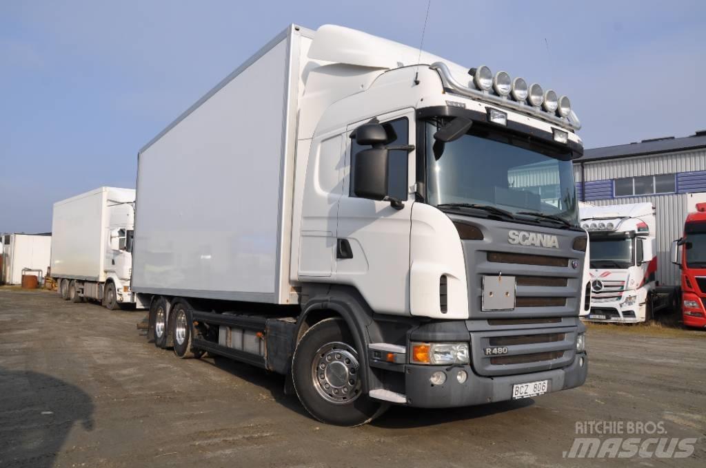 Scania R480LB6X2MNB 厢式货车