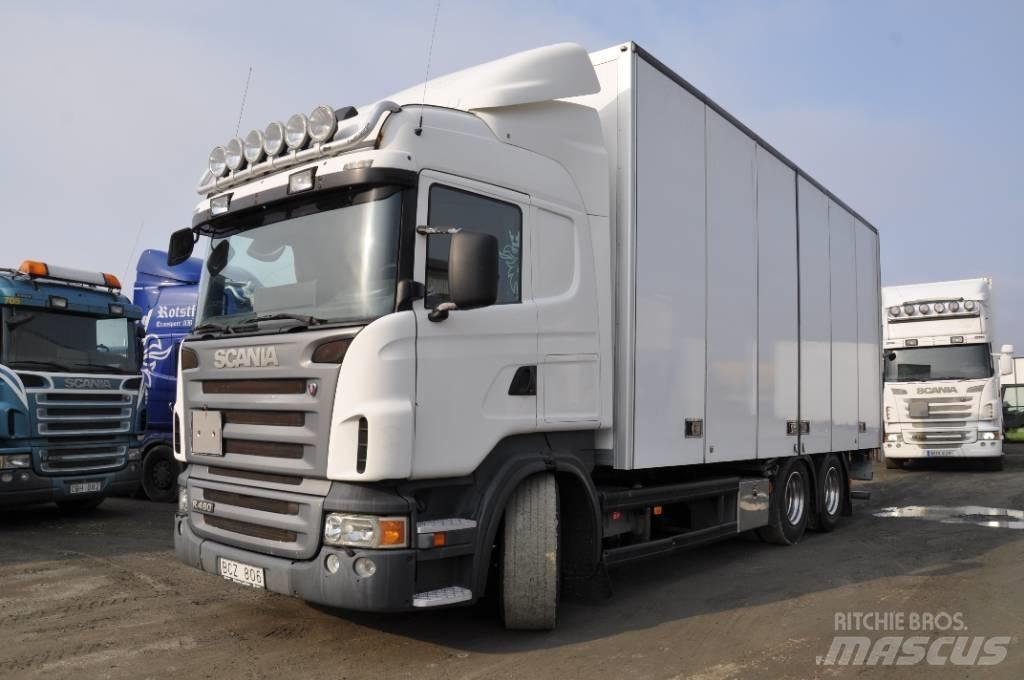 Scania R480LB6X2MNB 厢式货车