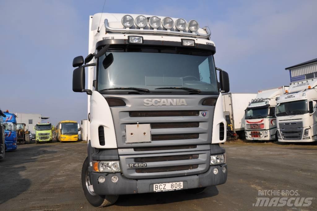 Scania R480LB6X2MNB 厢式货车