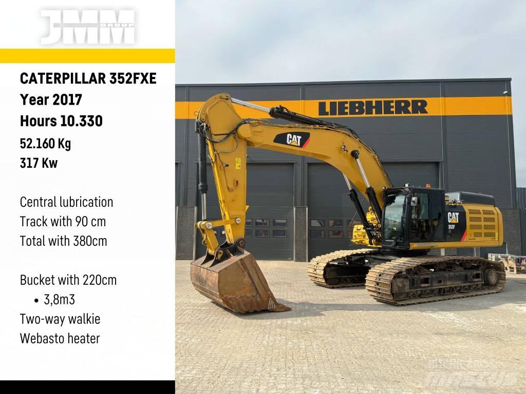 CAT 352 FXE 履带挖掘机