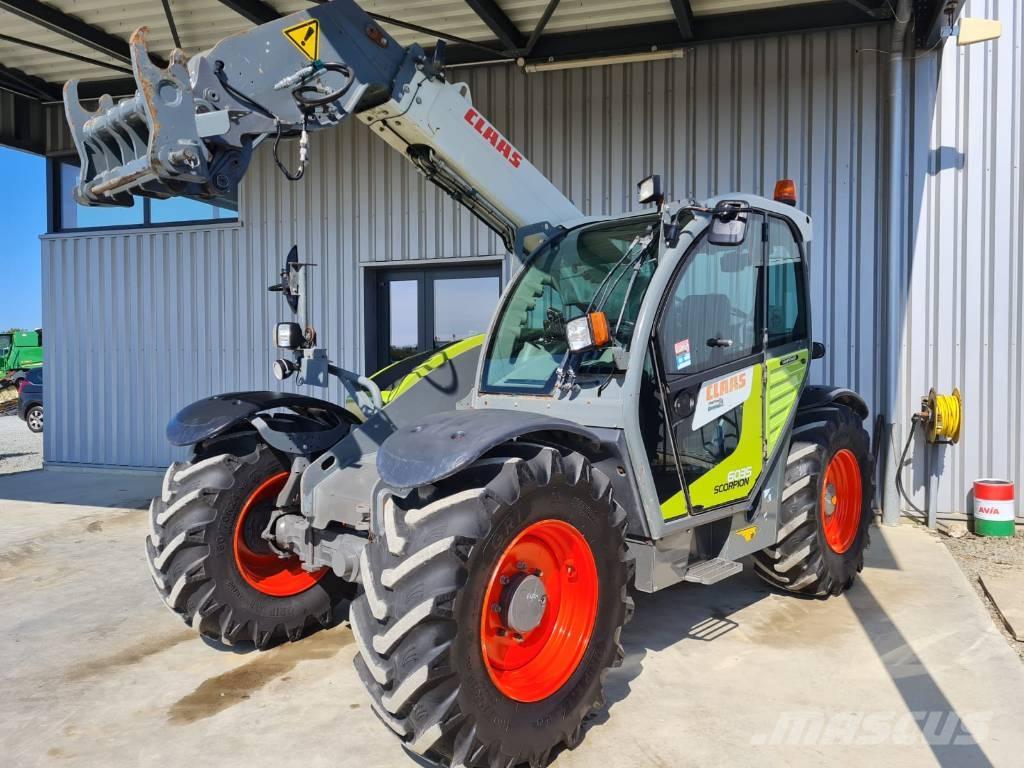 CLAAS Scorpion 6035 伸缩臂叉装车|叉装车