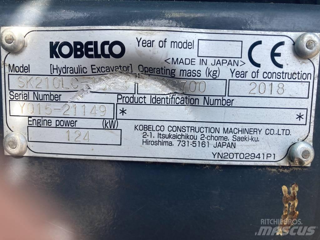 Kobelco SK 210 LC-10 履带挖掘机