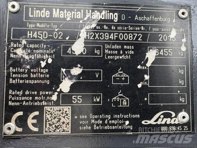 Linde H 45 D 柴油叉车