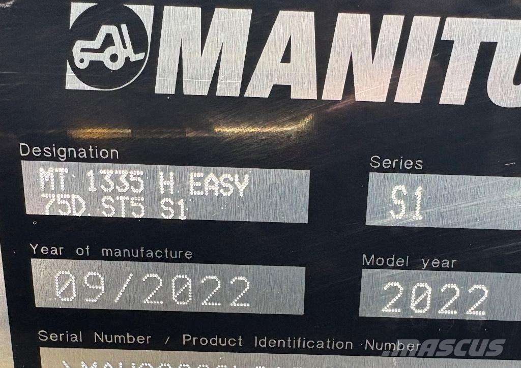 Manitou MT 1335 伸缩臂叉装车|叉装车