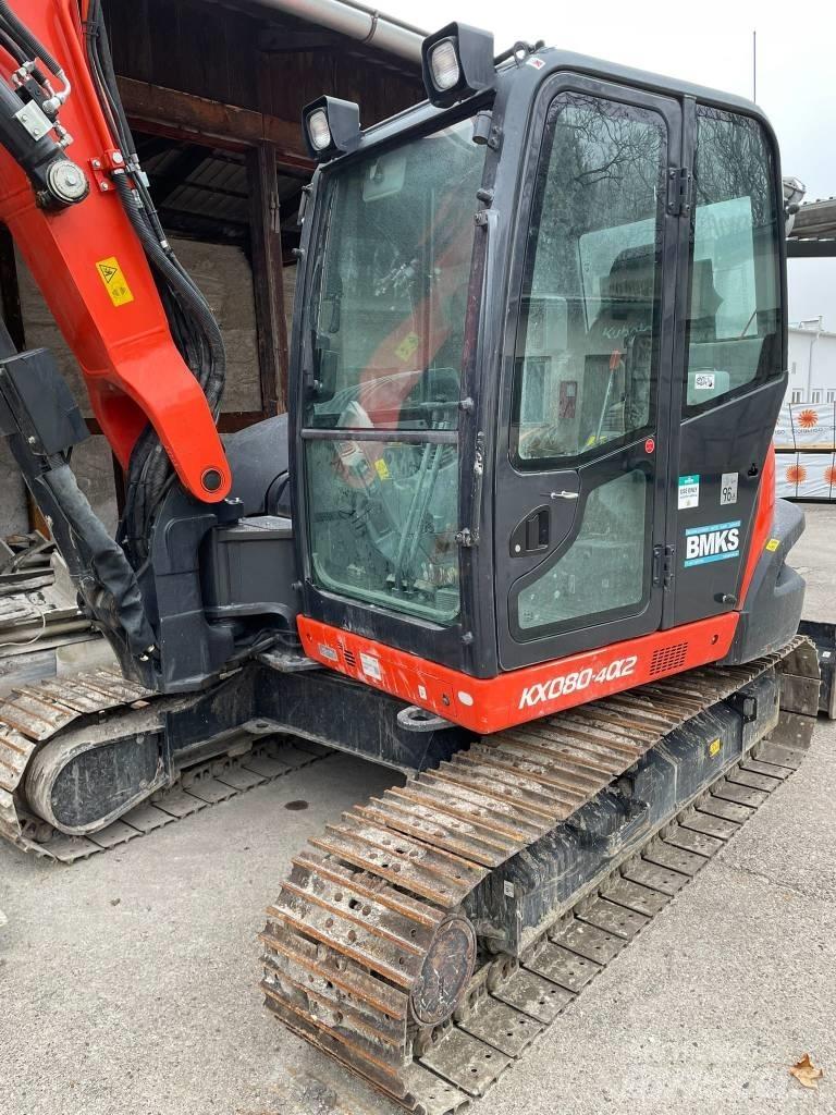 Kubota KX 080-4a2 中型挖掘机