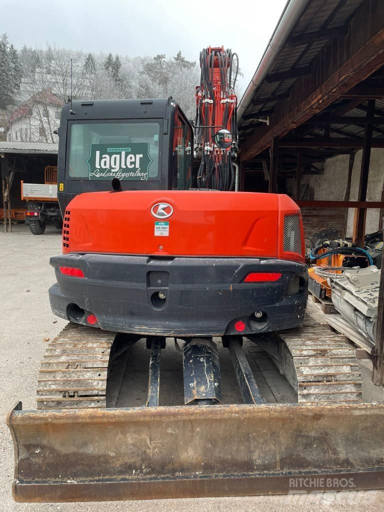 Kubota KX 080-4a2 中型挖掘机