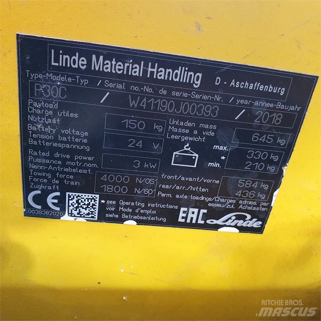 Linde P30C 搬运车