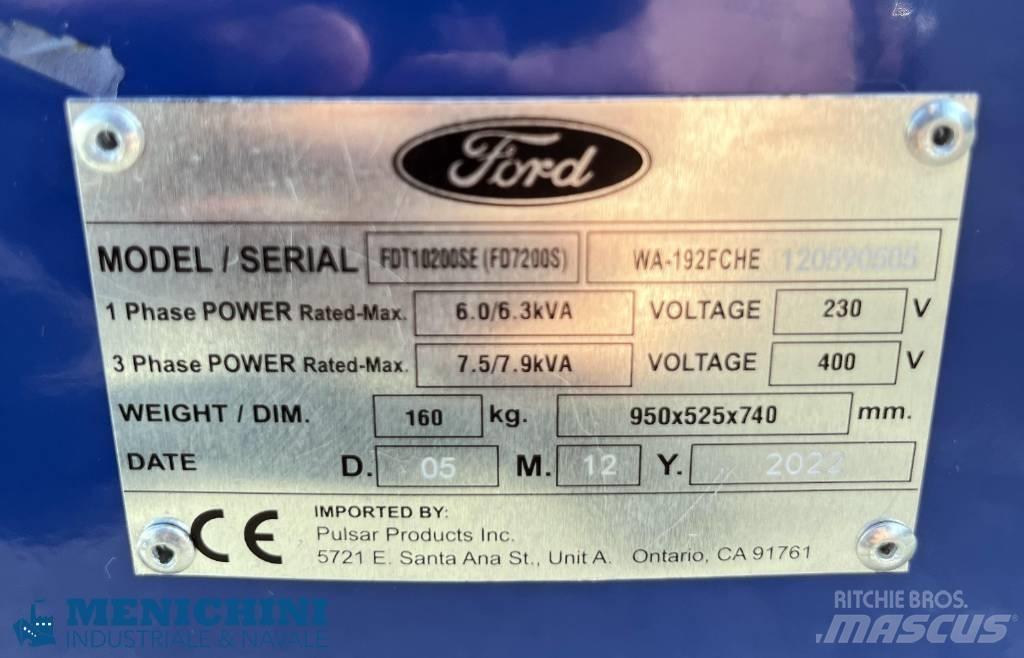 Ford FDT10200SE 柴油发电机