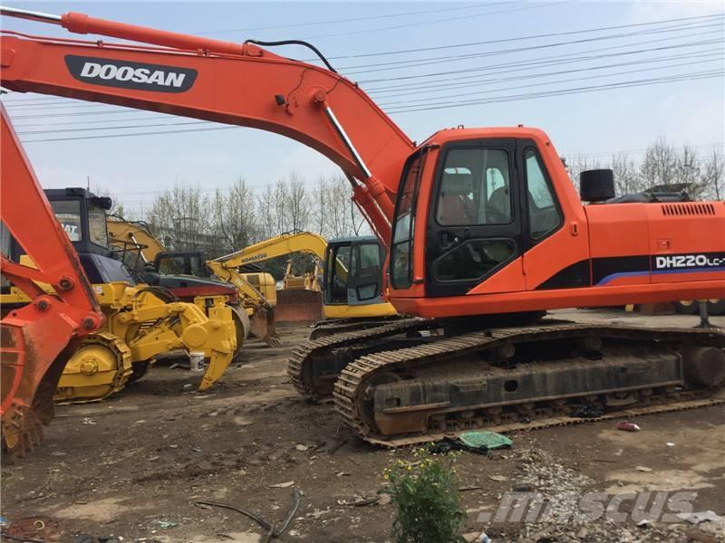 Doosan dh220lc-7 履带挖掘机