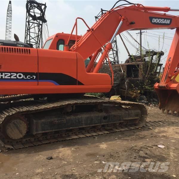 Doosan dh220lc-7 履带挖掘机