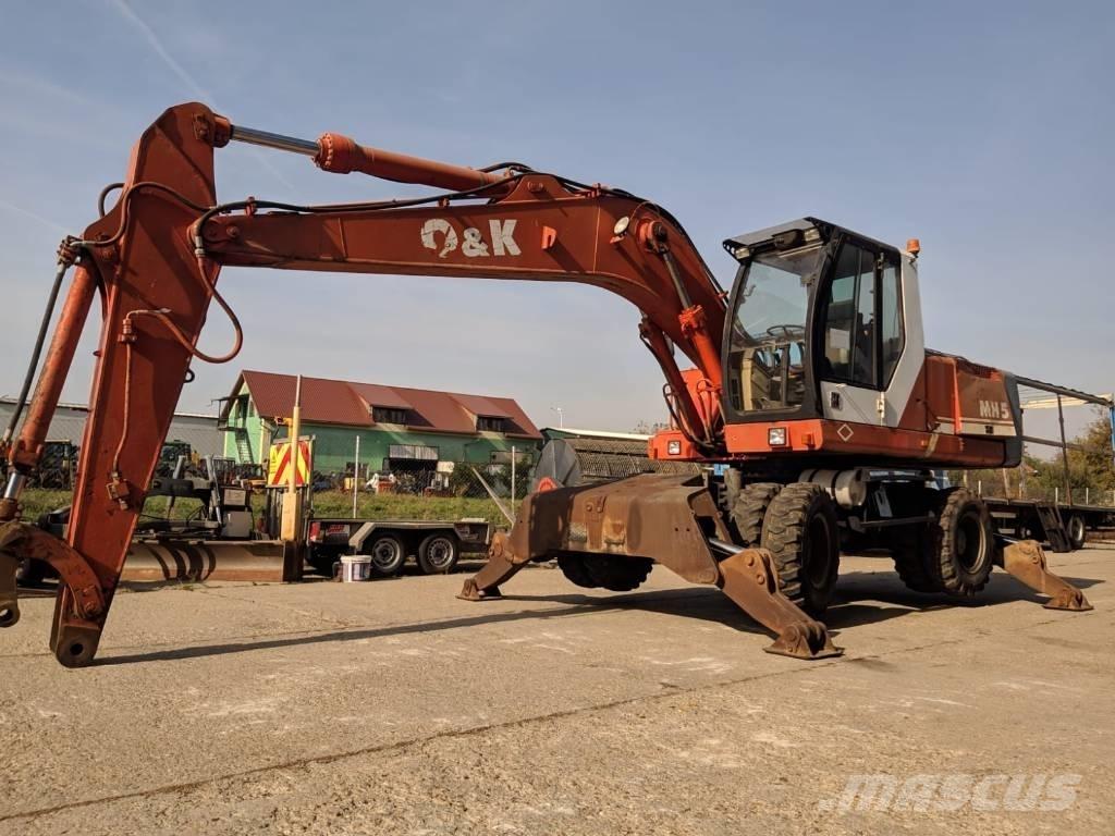 O&K MH 5 轮式挖掘机