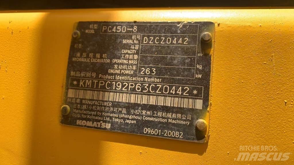 Komatsu PC 450 履带挖掘机