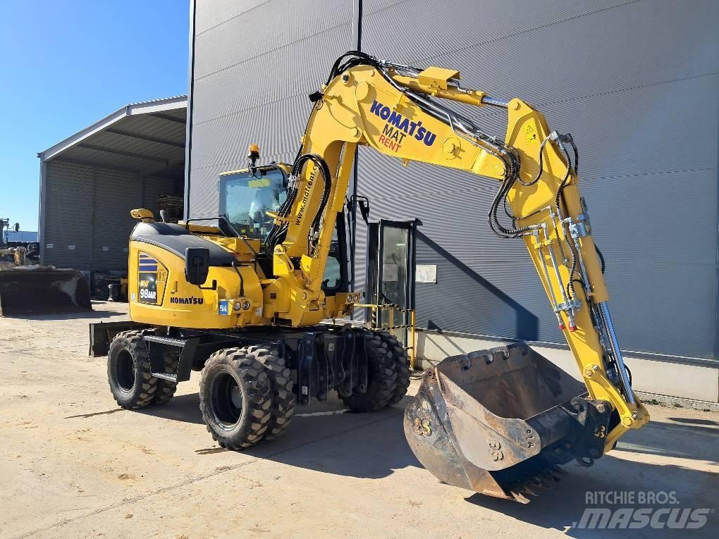 Komatsu PW98MR-11E0 轮式挖掘机