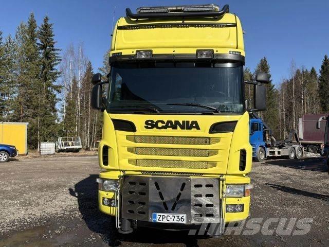 Scania R164G 8*4 起重车