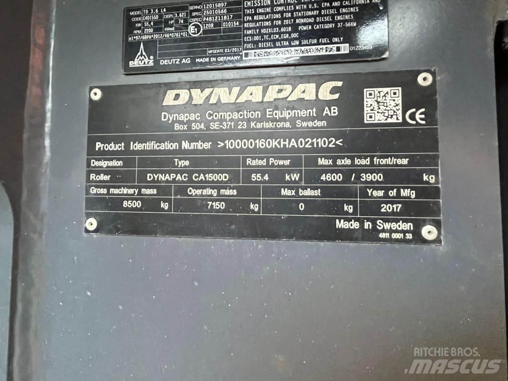 Dynapac CA 1500 D 单轮压路机