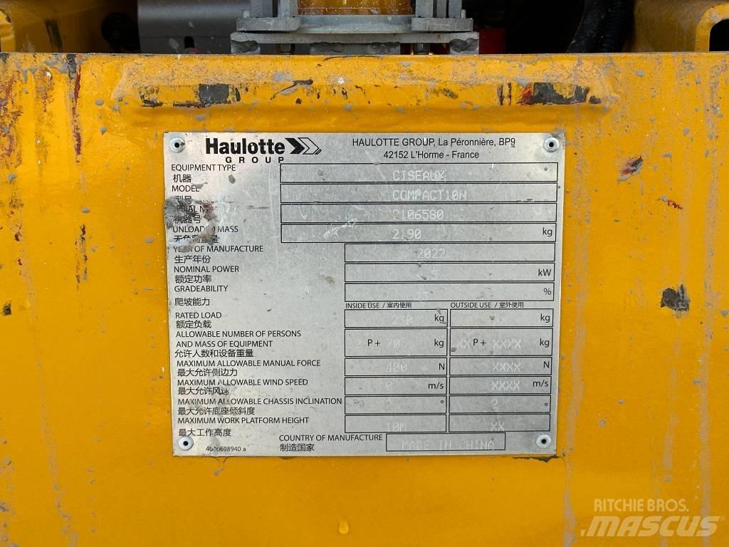 Haulotte COMPACT 10N 剪叉式升降机