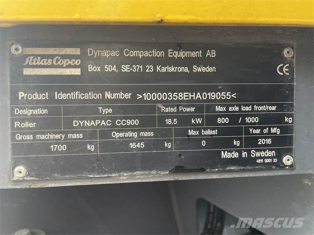 Atlas Copco CC900 滚筒