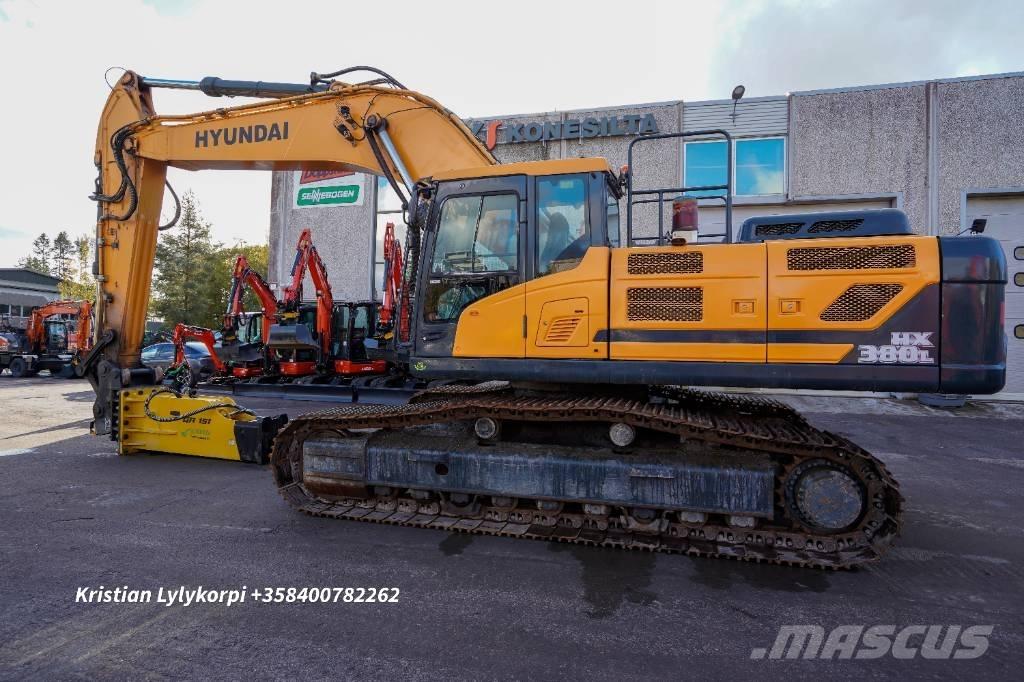 Hyundai HX 380 L 履带挖掘机