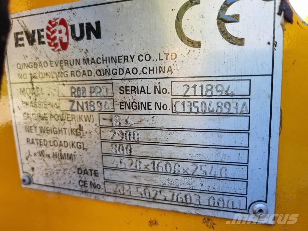Everun R 08 Pro 轮式装载机