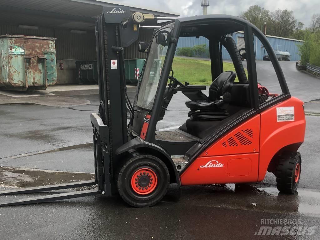 Linde H25T 天然气叉车