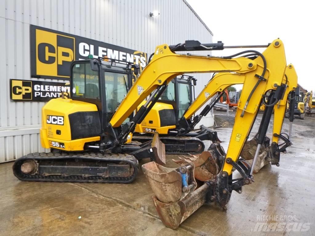 JCB 55 Z-1 中型挖掘机