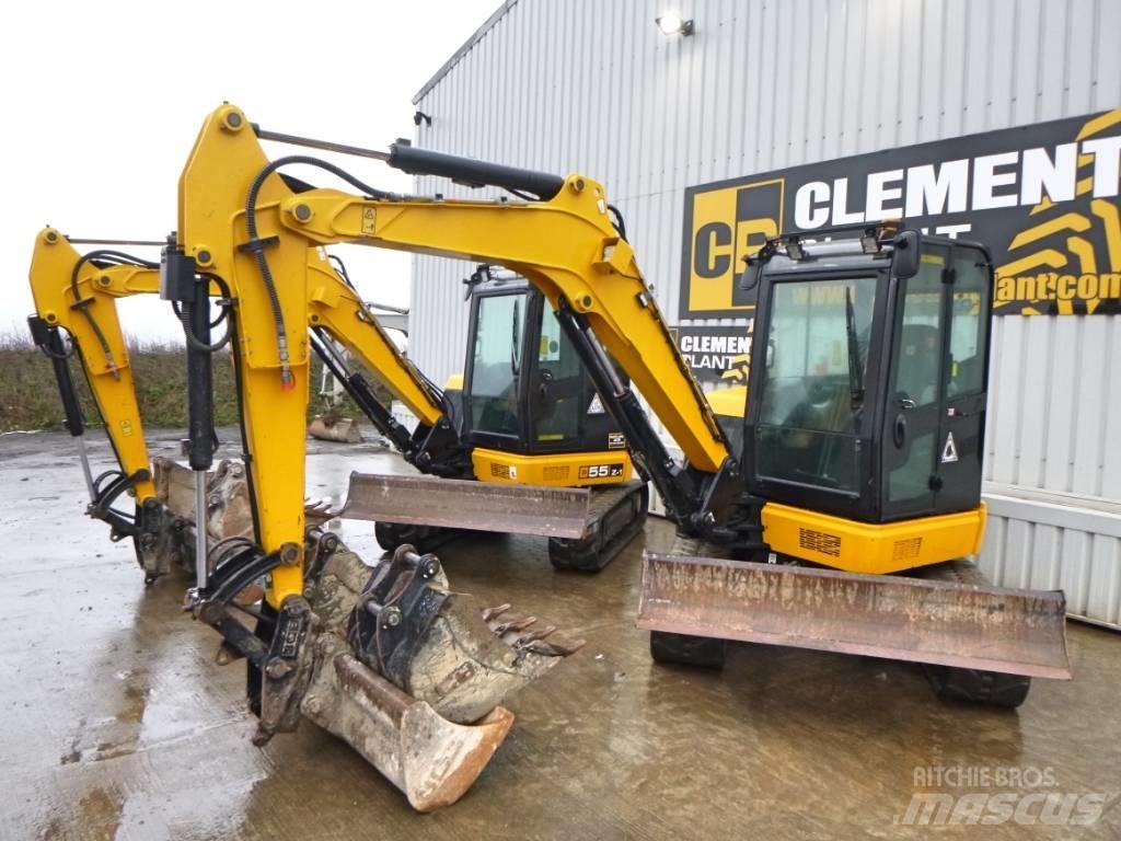 JCB 55 Z-1 中型挖掘机