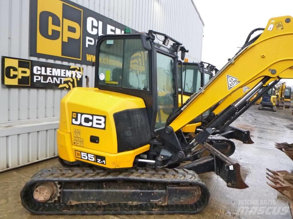 JCB 55 Z-1 中型挖掘机