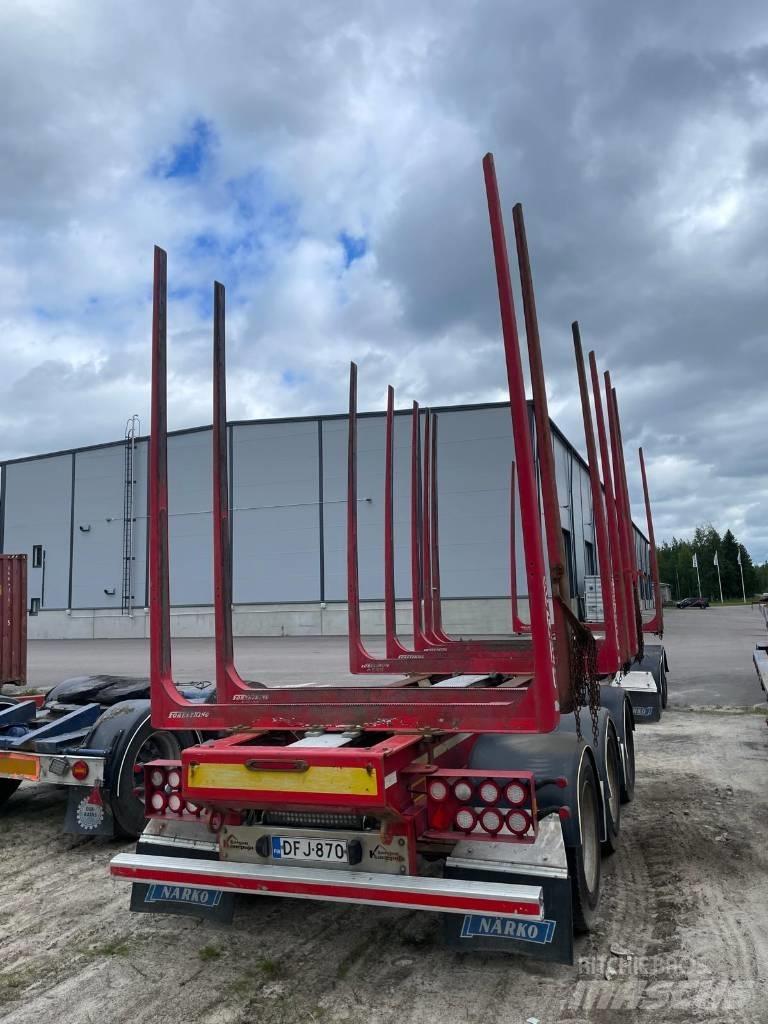 Närko D5MS11T11 木材拖车