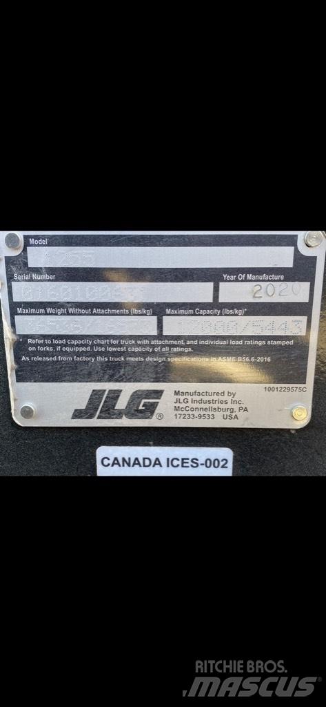 JLG 1255 伸缩臂叉装车|叉装车