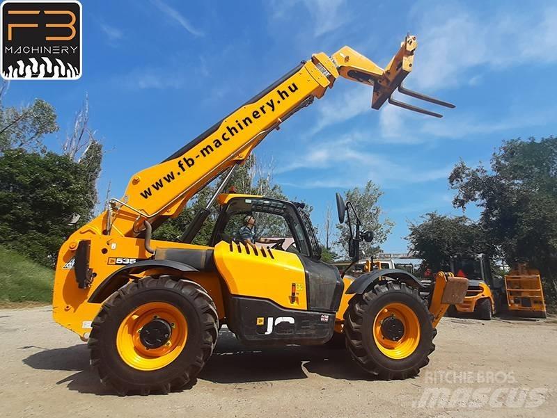 JCB 535-125 伸缩臂叉装车|叉装车